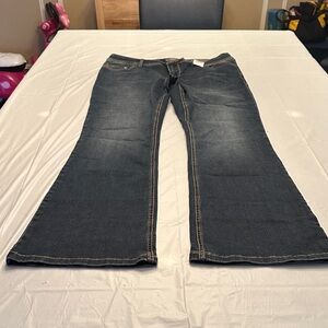 Torrid Dark Blue Flare Jeans